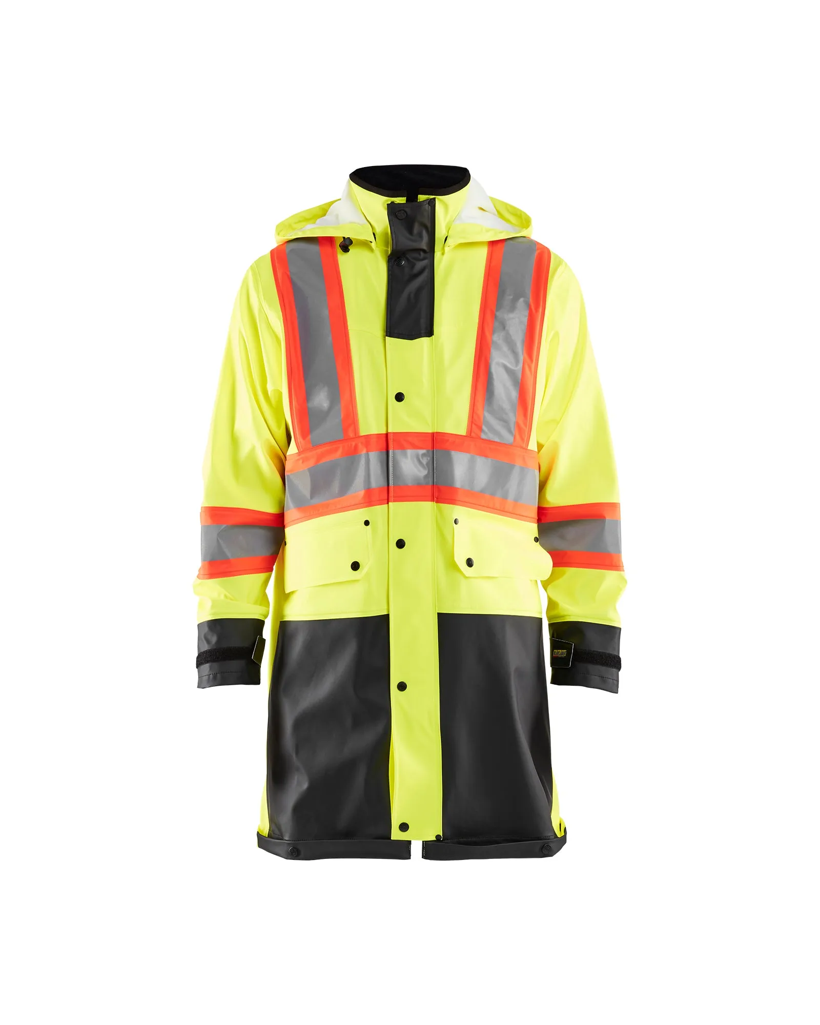 Blaklader Men's CA Hi-Vis Rain Coat