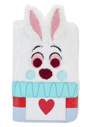 Disney Alice In Wonderland White Rabbit Cosplay Zip Wallet