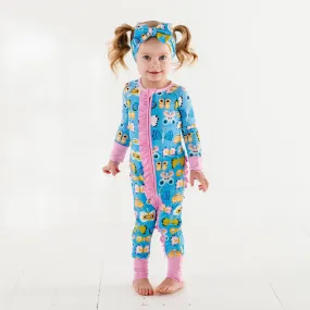 Just Wing It Convertible Footies with Ruffle