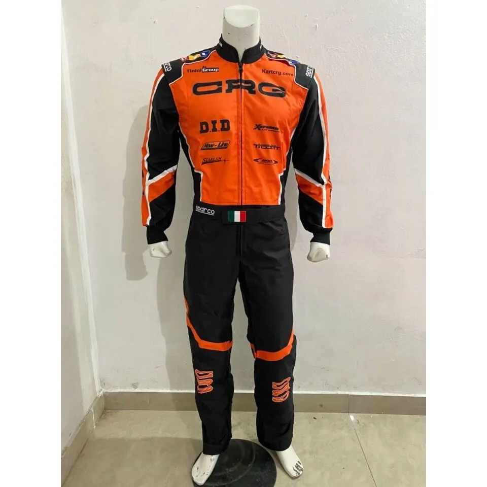 kart racing  embroidery Protective clothing Racing gear Suit N-0267