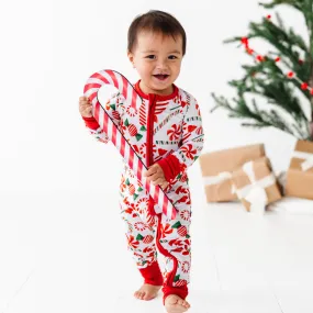 Pretty in Peppermint Convertible Footies